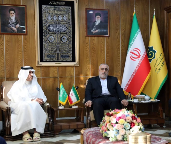 دیدار سفیر کشور عربستان سعودی با رییس سازمان حج و زیارت در جمهوری اسلامی ایران