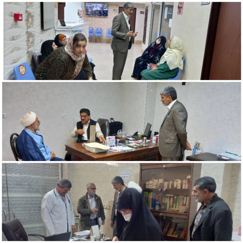بازدید مدیرحج و زیارت استان کرمان از روند برگزاری معاینات پزشکی